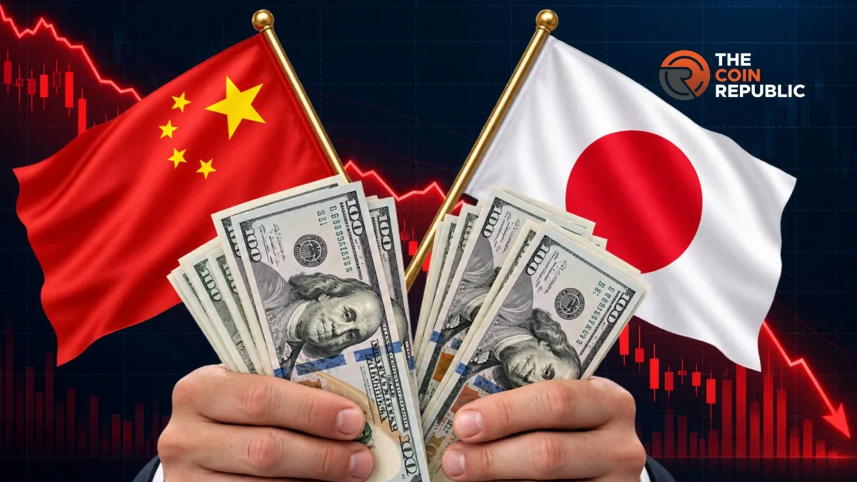 US Treasury Holdings Slide $50B as China, Japan Cut Exposure